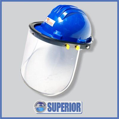 Careta de proteccion c/casco Visor Esmeril 
